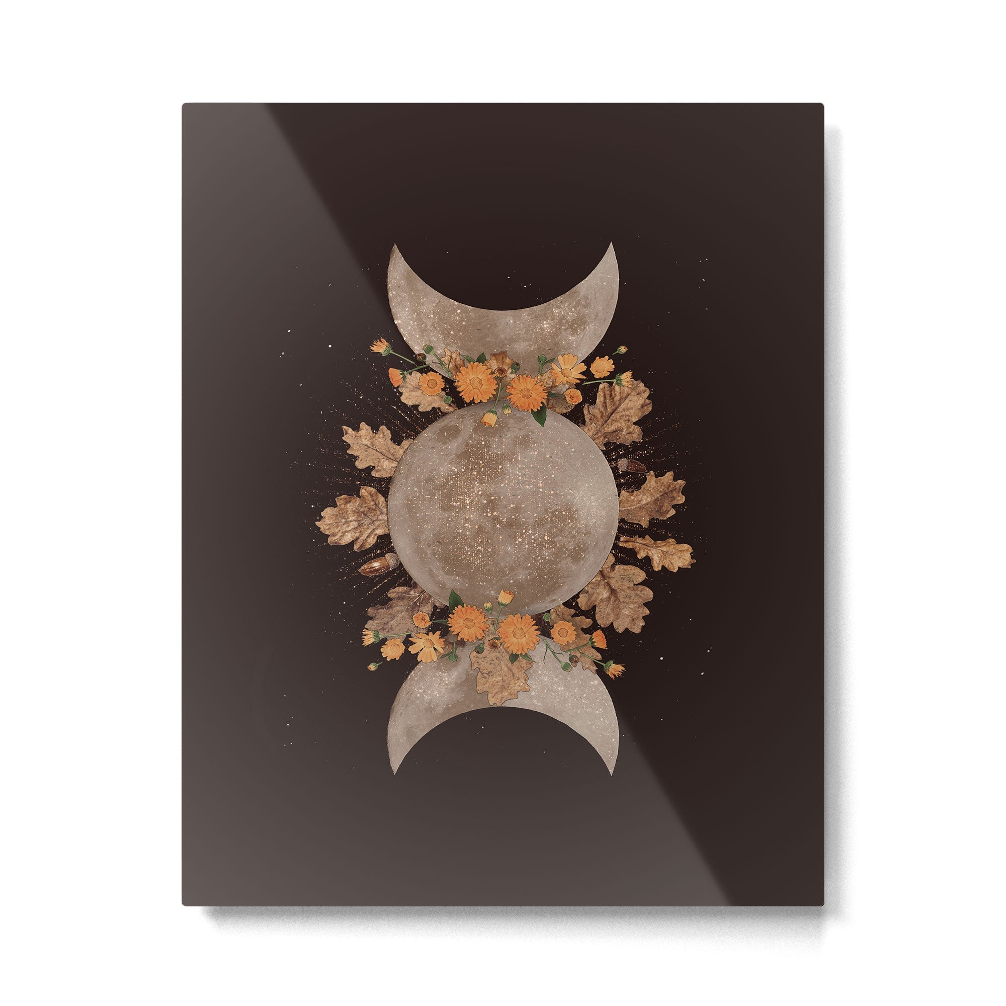 Samhain Moon  Metal Print | TeksDecor