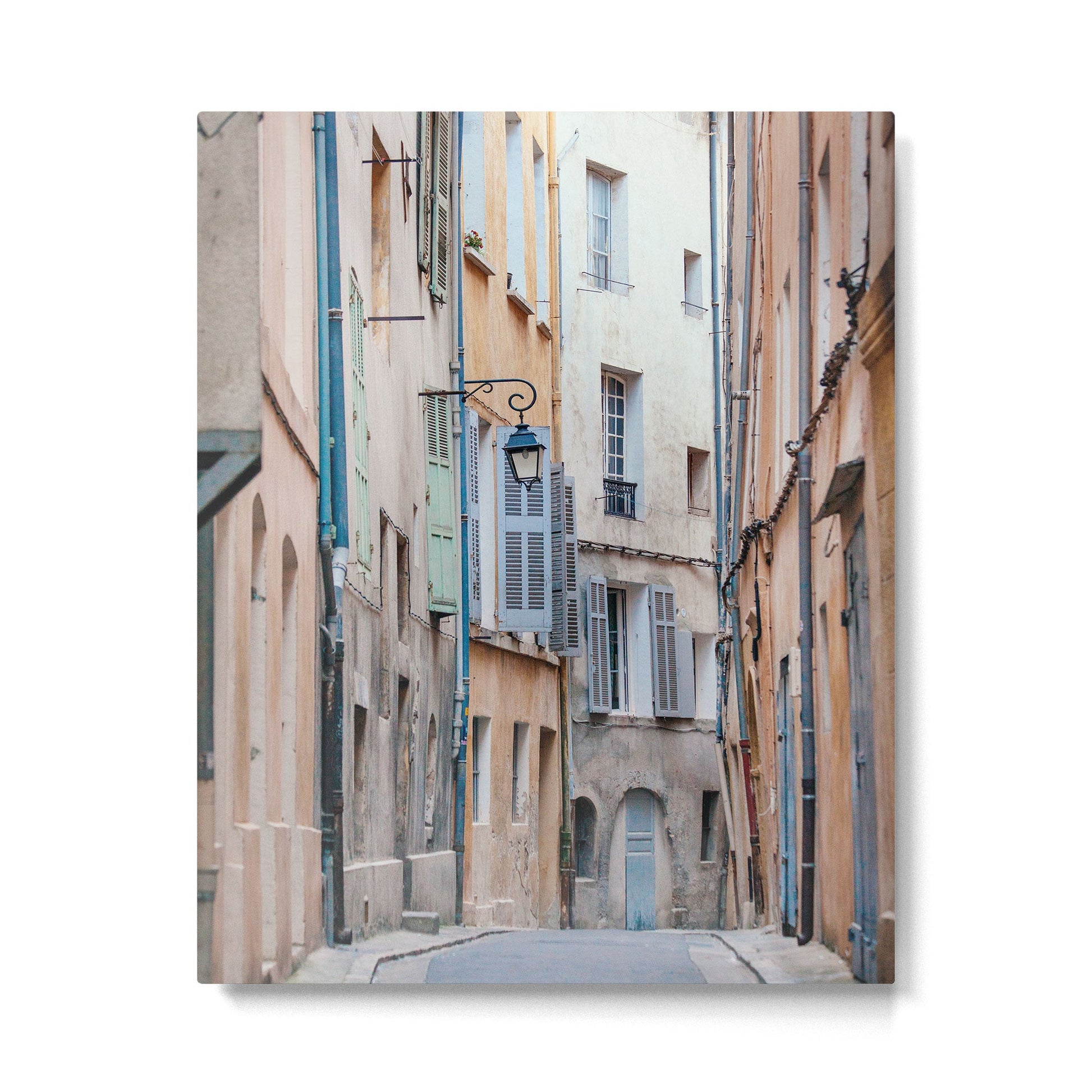 Aix-en-Provence Street #1, French Riviera Metal Print | TeksDecor