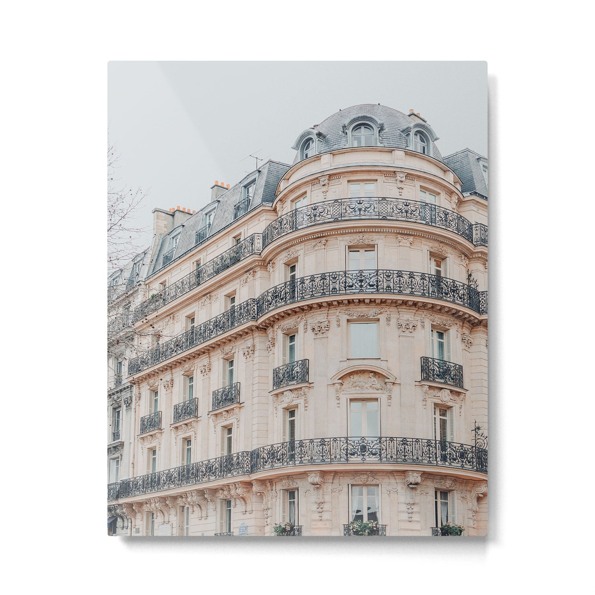 Belle Paris - France Travel Photography Print, Architecture Metal Print | TeksDecor