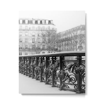 Classic Paris - Black and White Travel Photography Metal Print | TeksDecor