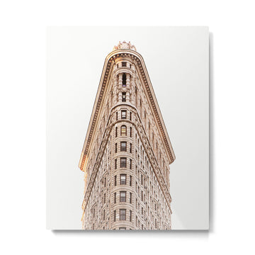 Flatiron Building - New York City Architecture Photography Metal Print | TeksDecor