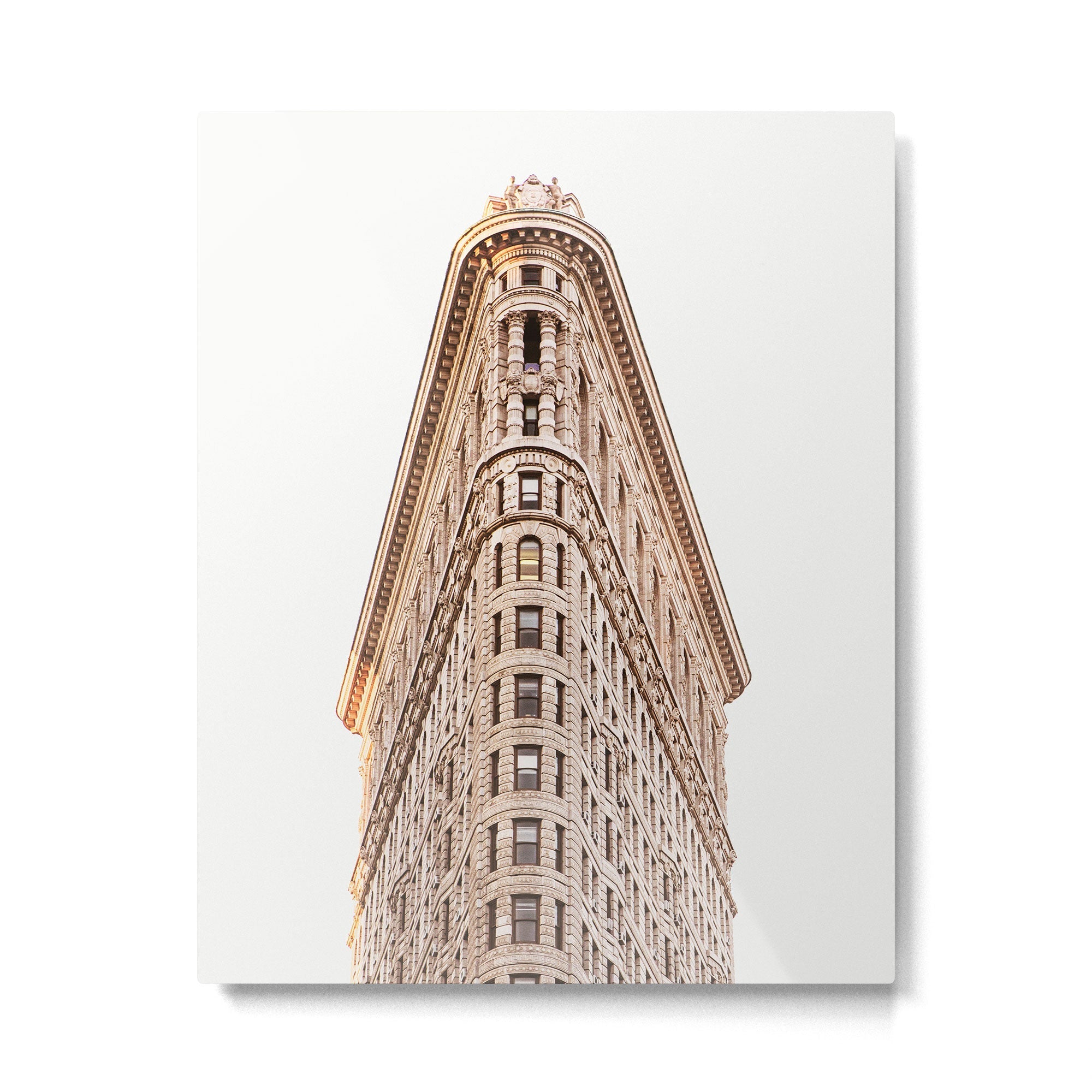 Flatiron Building - New York City Architecture Photography Metal Print | TeksDecor