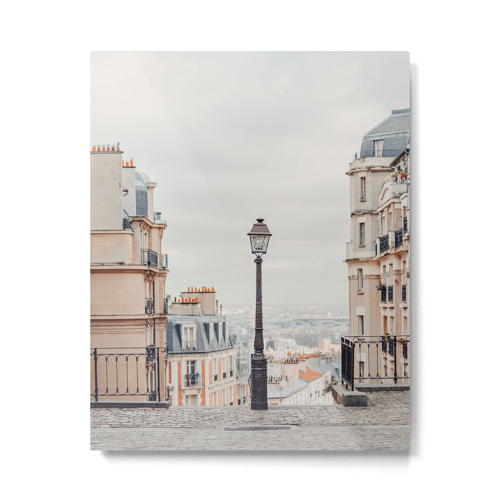 Montmartre View - Paris Travel Photography Metal Print | TeksDecor