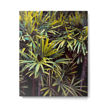 Neon Jungle - Tropical Nature Photography Metal Print | TeksDecor
