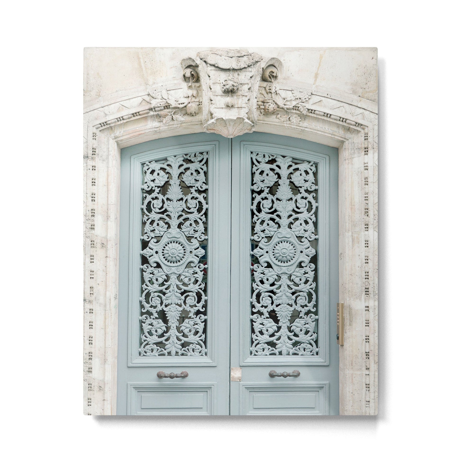 Paris Street Detail #1 Metal Print | TeksDecor
