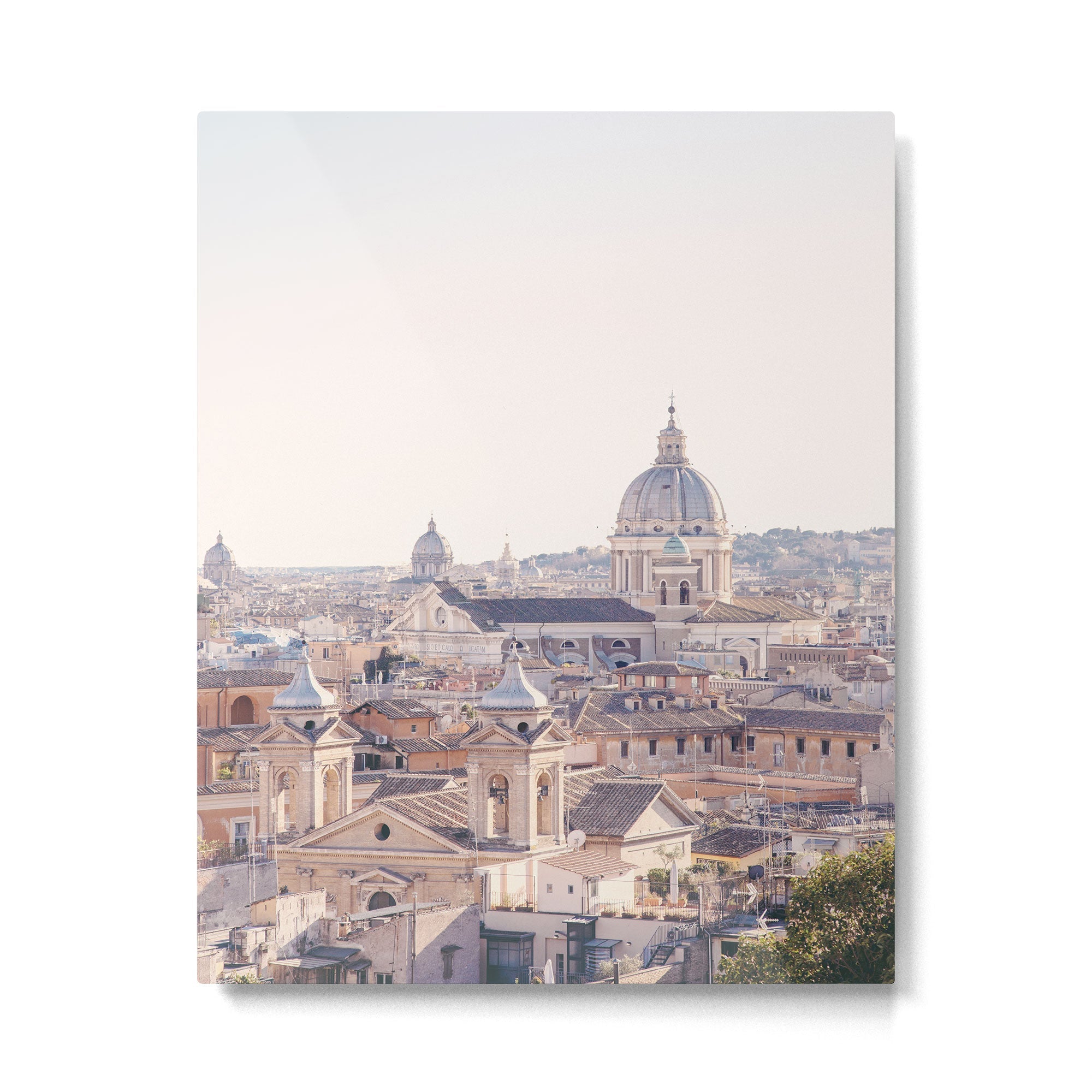 Roman Sunrise - Rome Italy Travel Photography Metal Print | TeksDecor