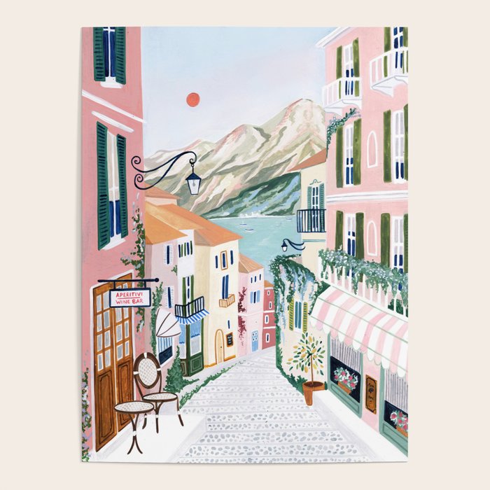 Lake Como, Italy Poster