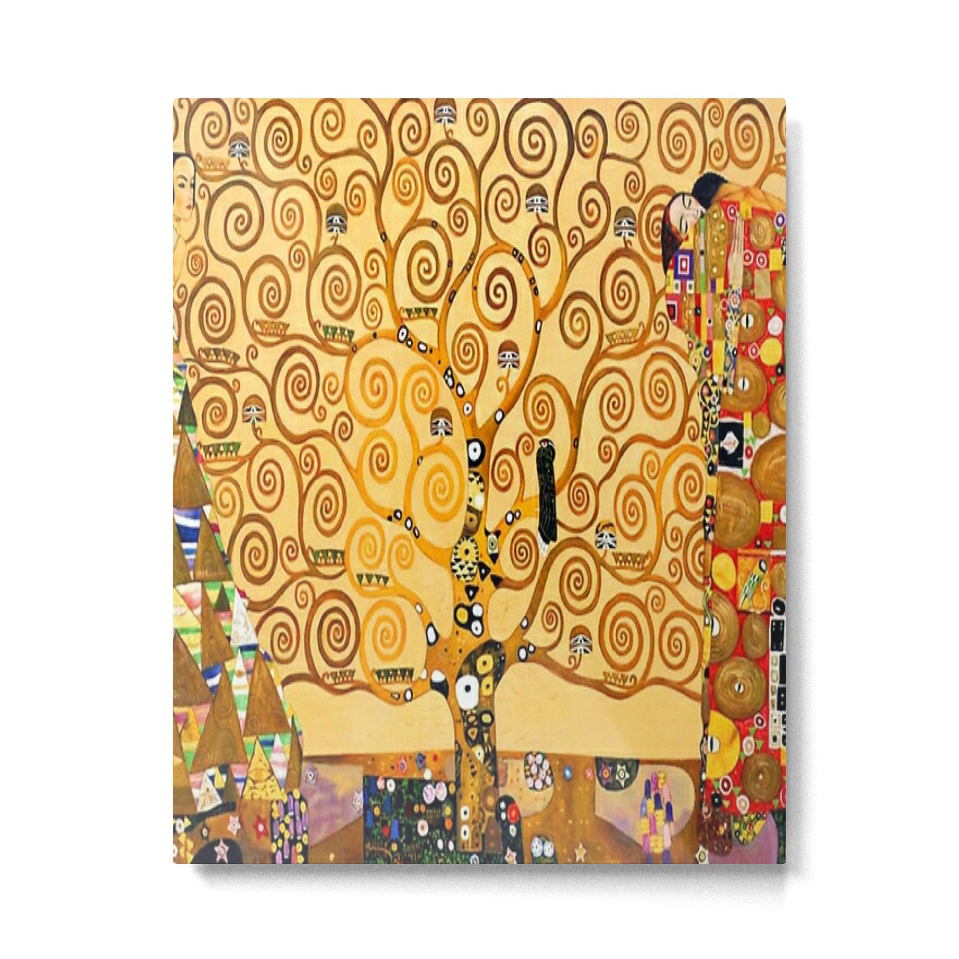 Gustav Klimt The Tree of Life Metal Print | TeksDecor