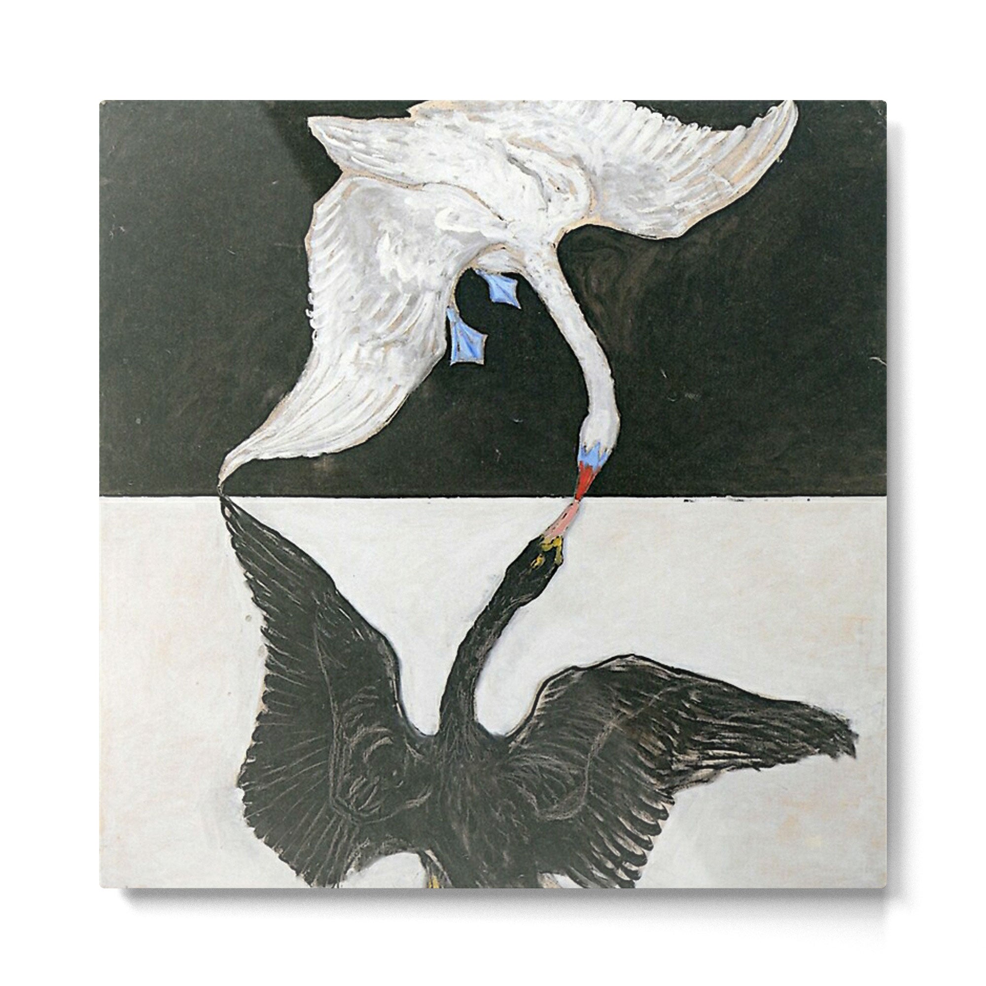 Hilma af Klint The Swan Metal Print | TeksDecor