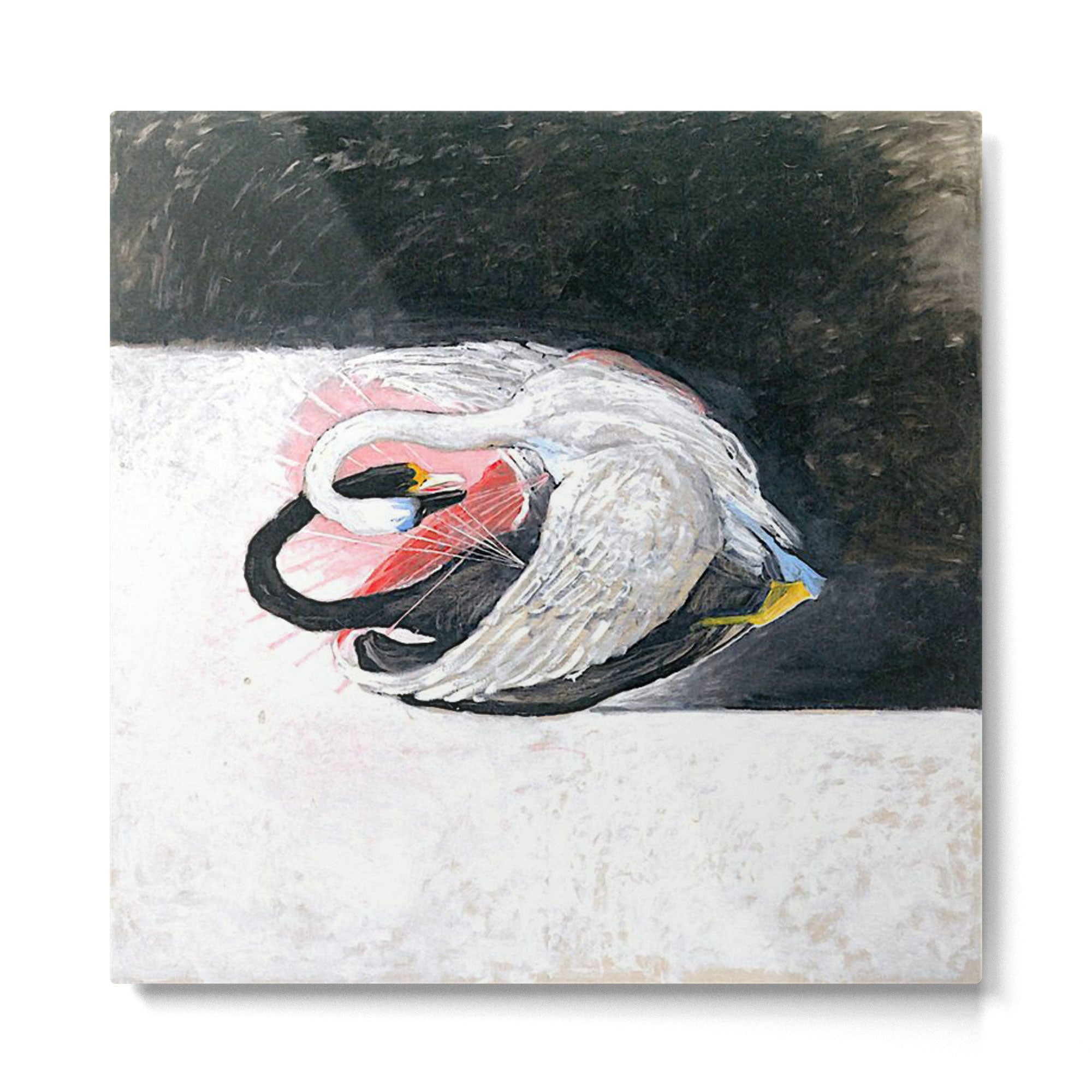Hilma af klint the Swan No 05 Metal Print | TeksDecor