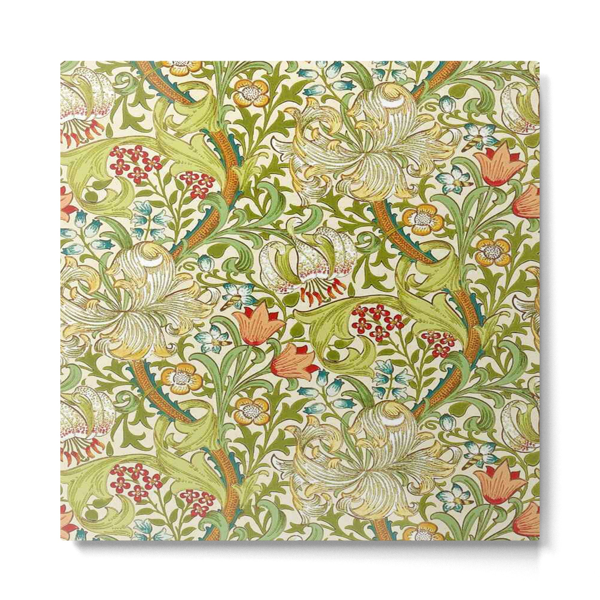 William Morris honeysucklea Metal Print | TeksDecor