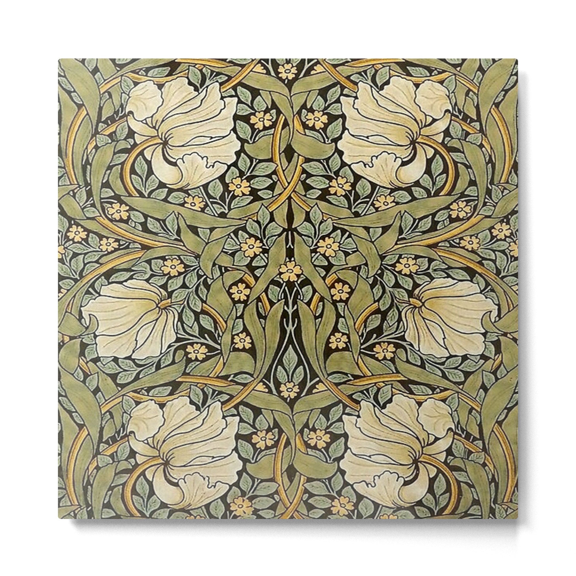 William Morris Pimpernel Metal Print | TeksDecor