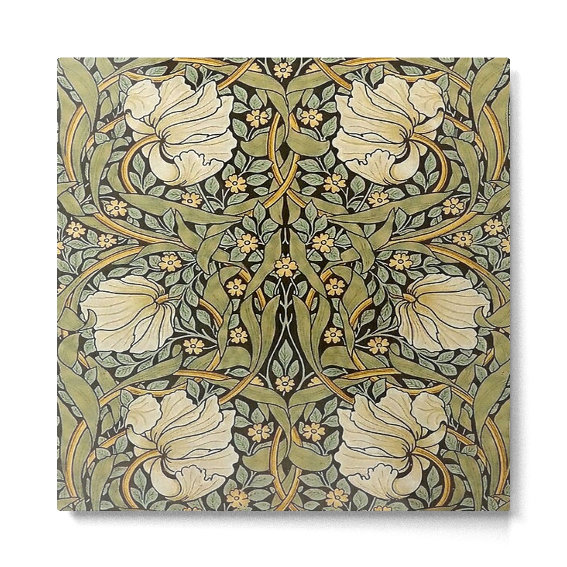 William Morris Pimpernel Metal Print | TeksDecor