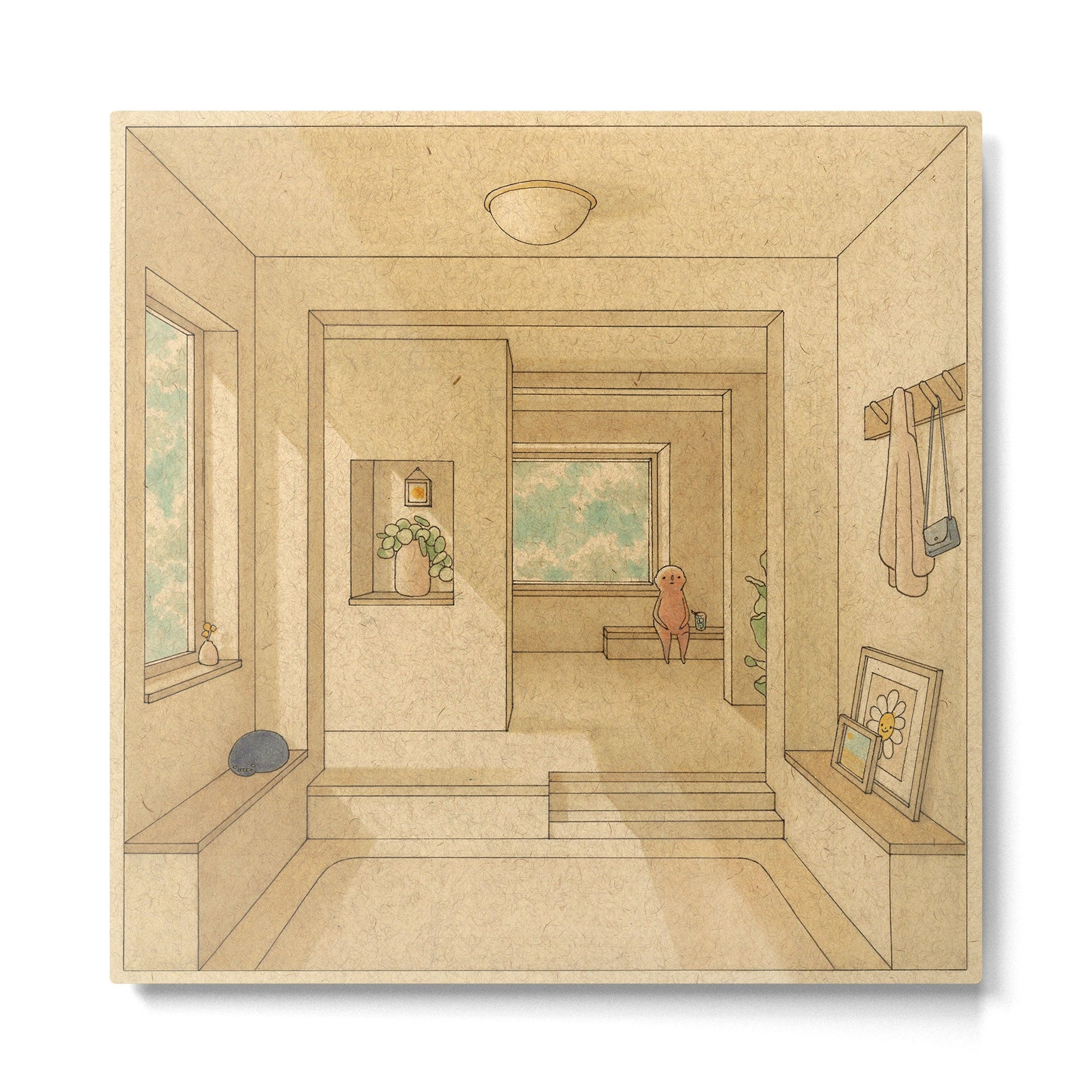 Room Metal Print | TeksDecor