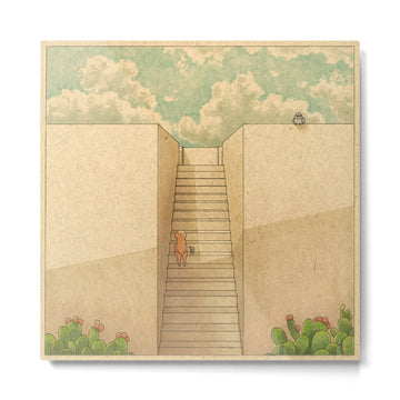 Stairway Metal Print | TeksDecor