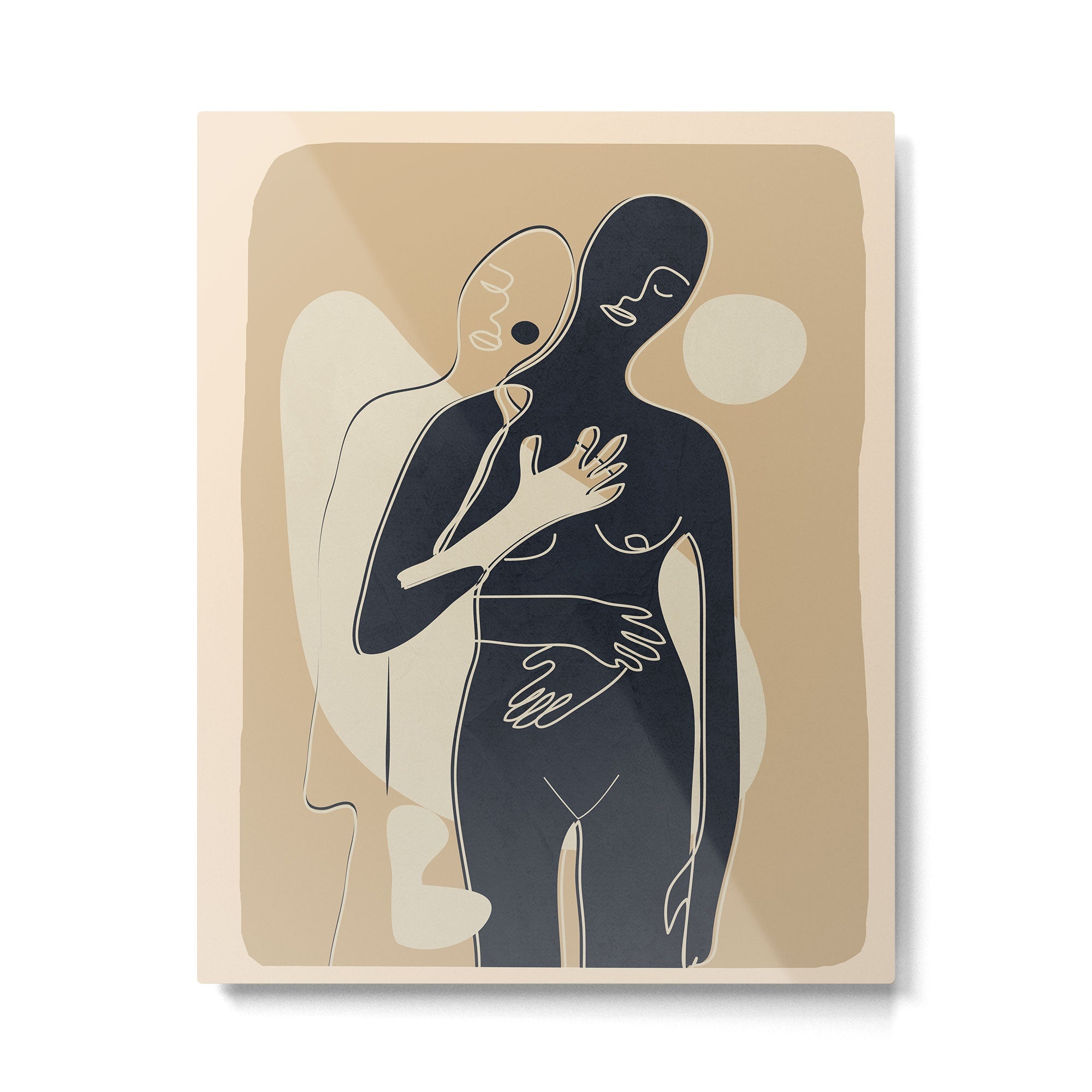 Abstract Feeling 10 Metal Print | TeksDecor
