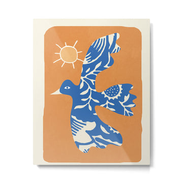 Abstract Flight 13 Metal Print | TeksDecor