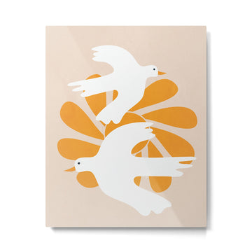 Abstract Flight 2 Metal Print | TeksDecor