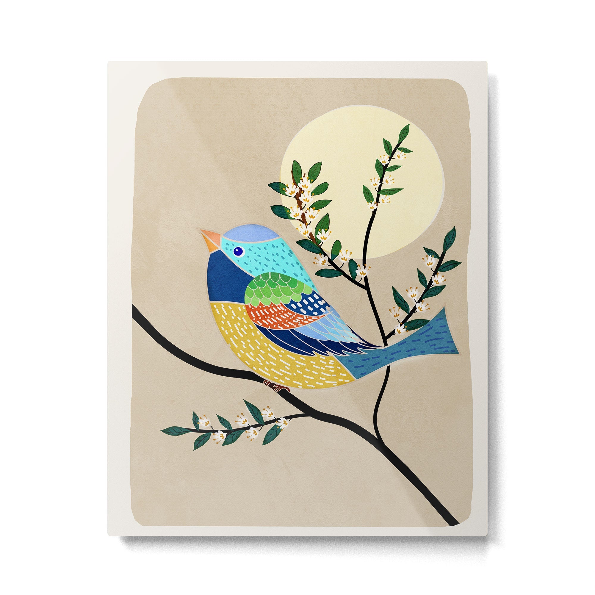 Abstract Flight 23 Metal Print | TeksDecor