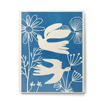 Abstract Flight 30 Metal Print | TeksDecor