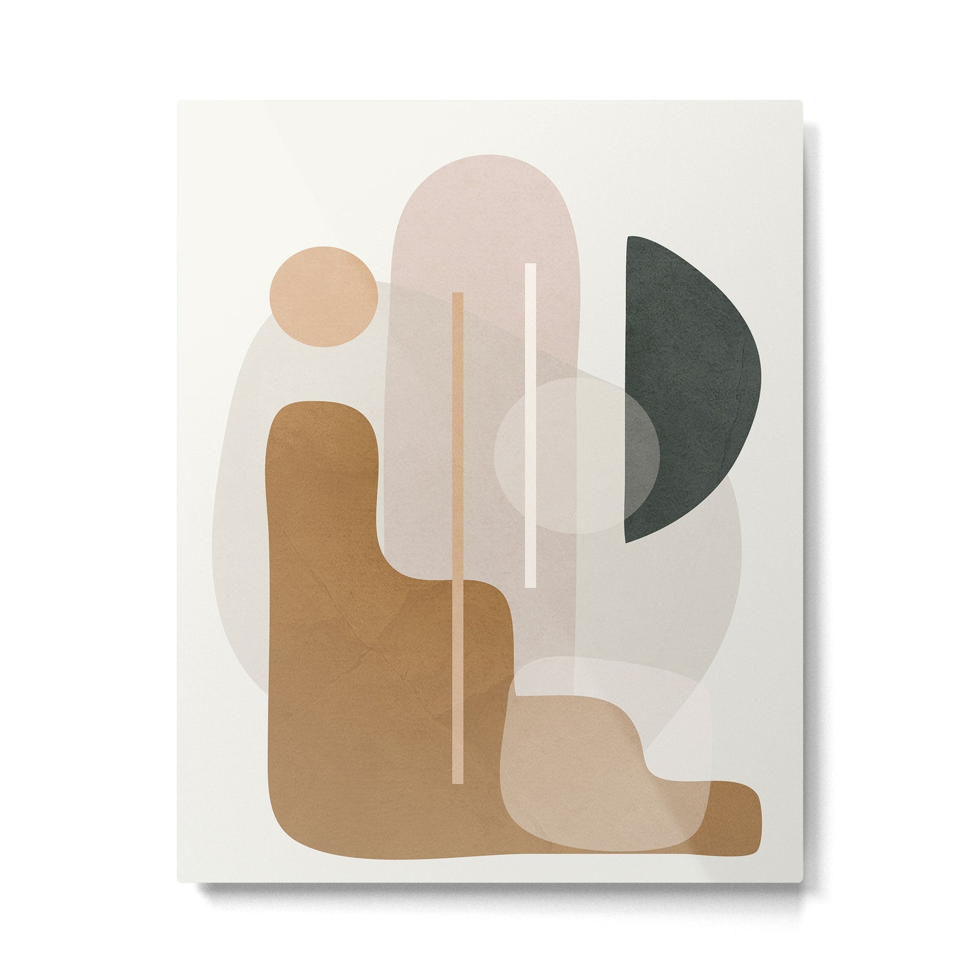 Abstract Minimal Art 23 Metal Print | TeksDecor