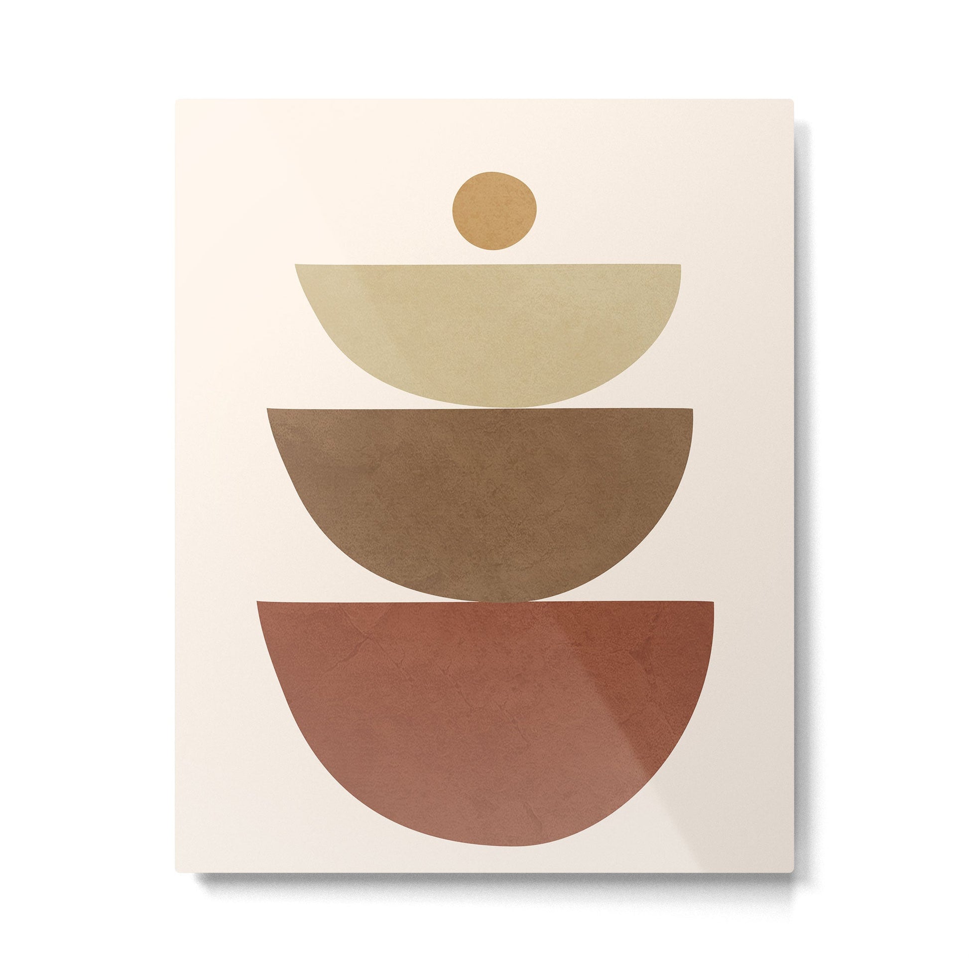 Abstract Minimal Art 27 Metal Print | TeksDecor