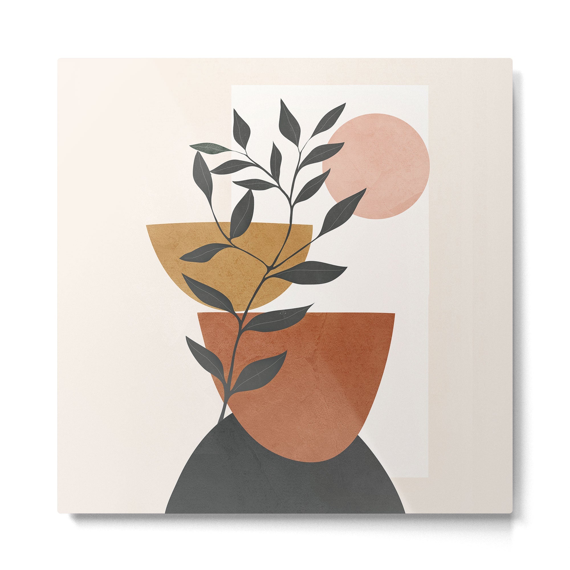 Branch and Elements Metal Print | TeksDecor