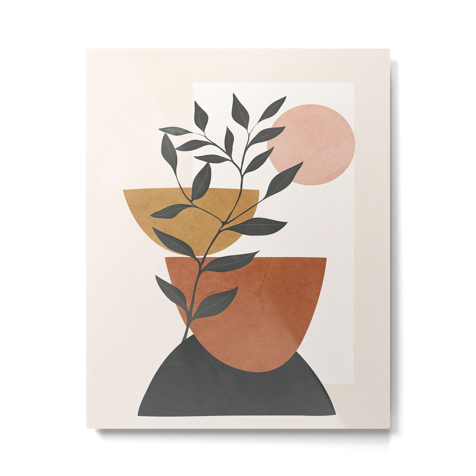 Branch and Elements Metal Print | TeksDecor