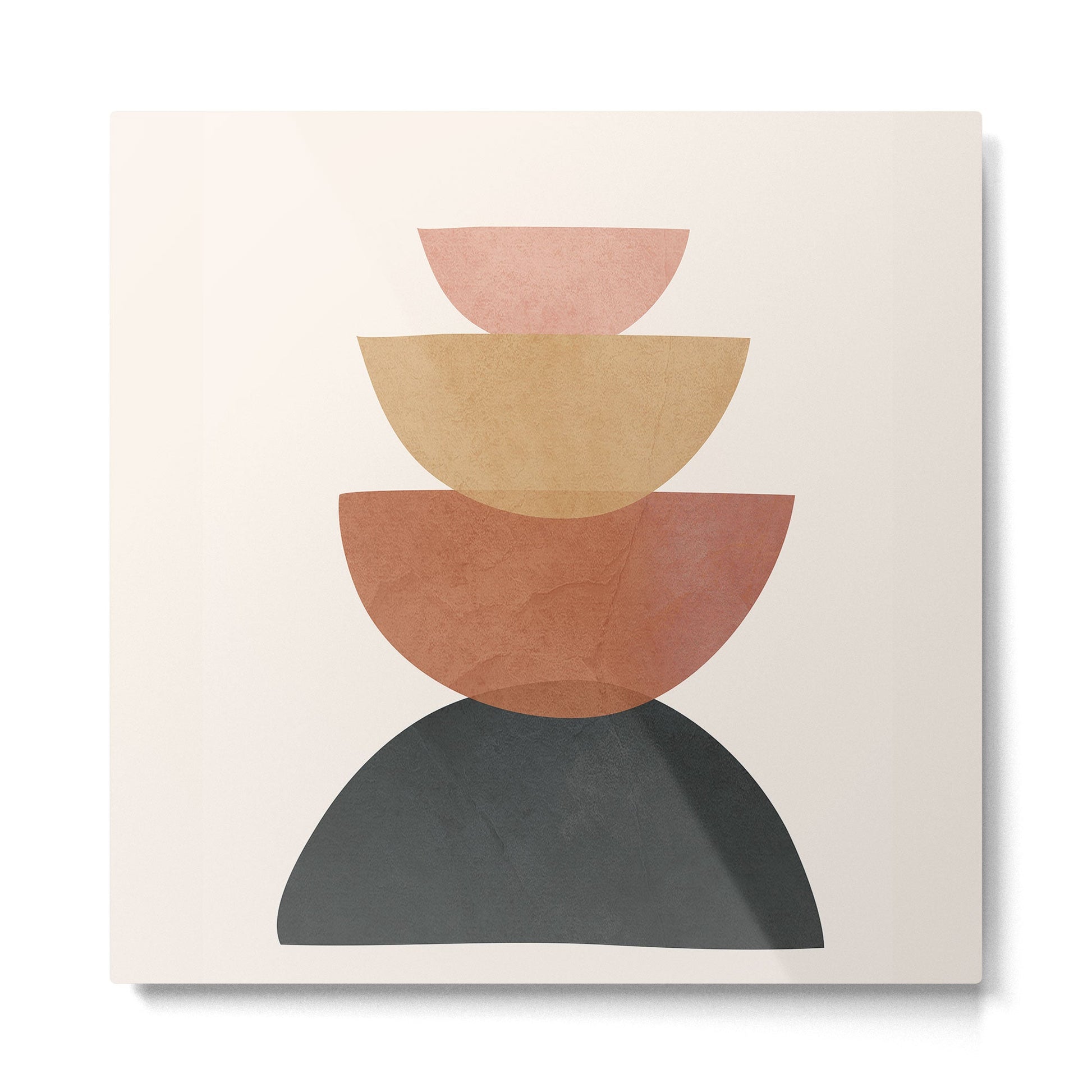 Element Balance Metal Print | TeksDecor