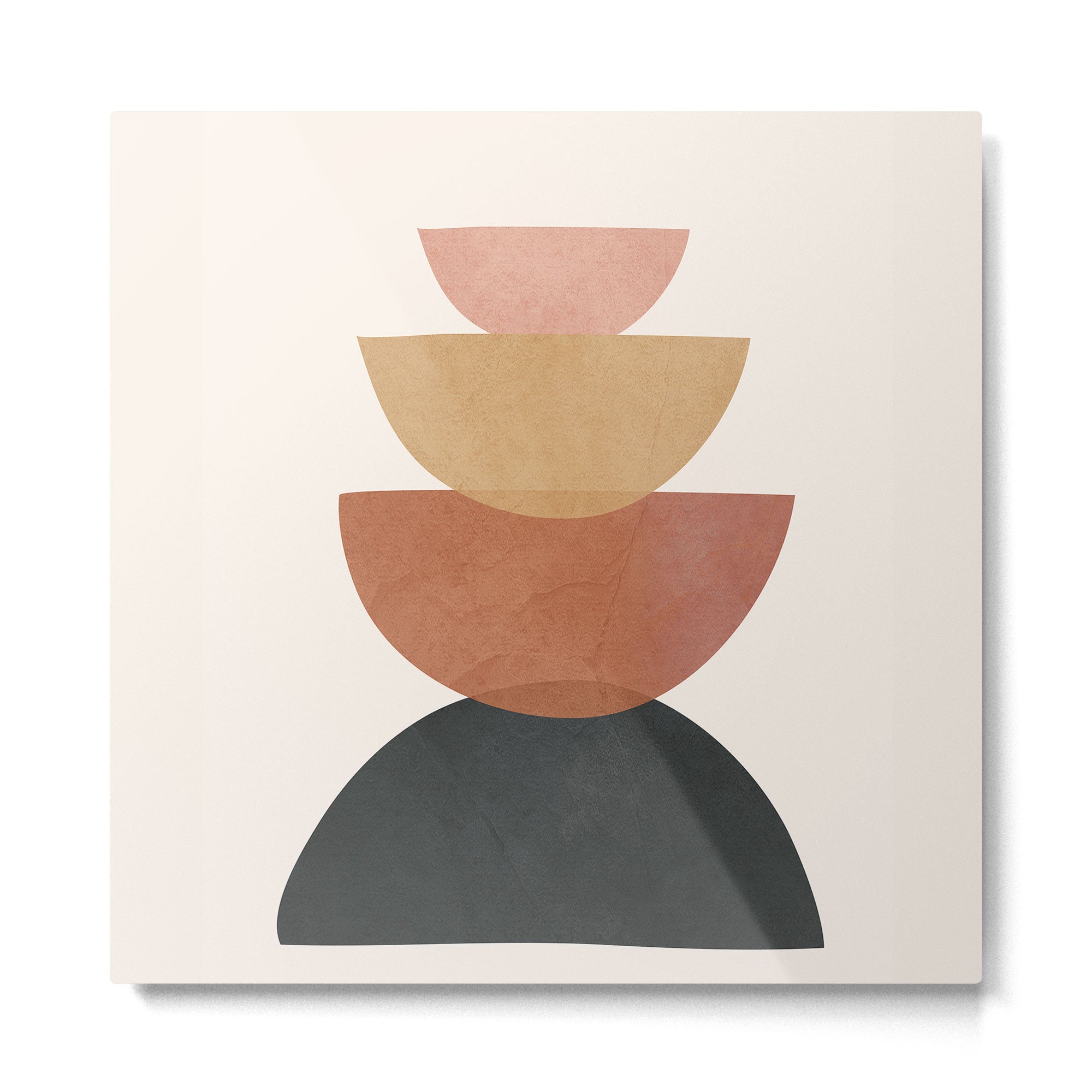 Element Balance Metal Print | TeksDecor