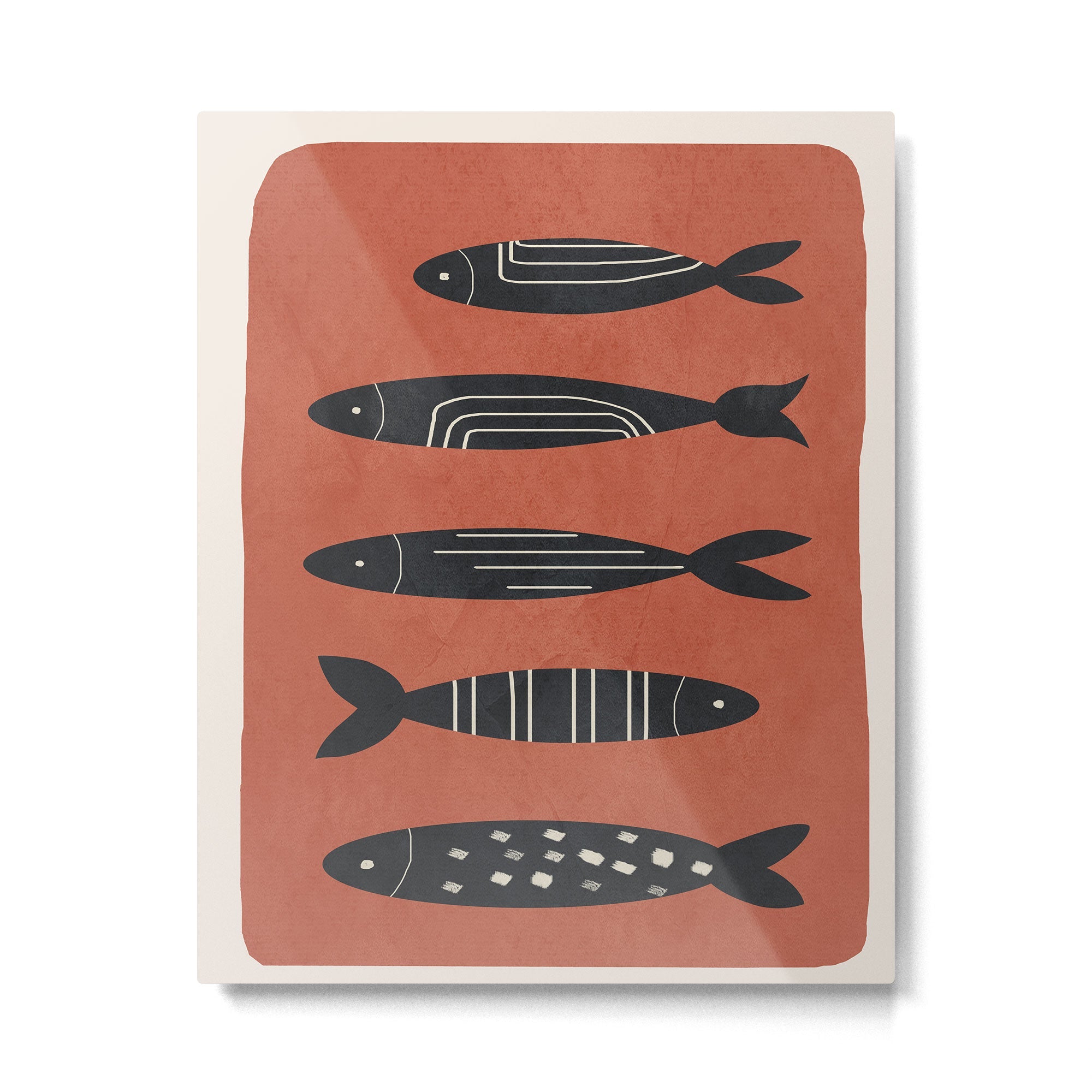 Fishes 05 Metal Print | TeksDecor