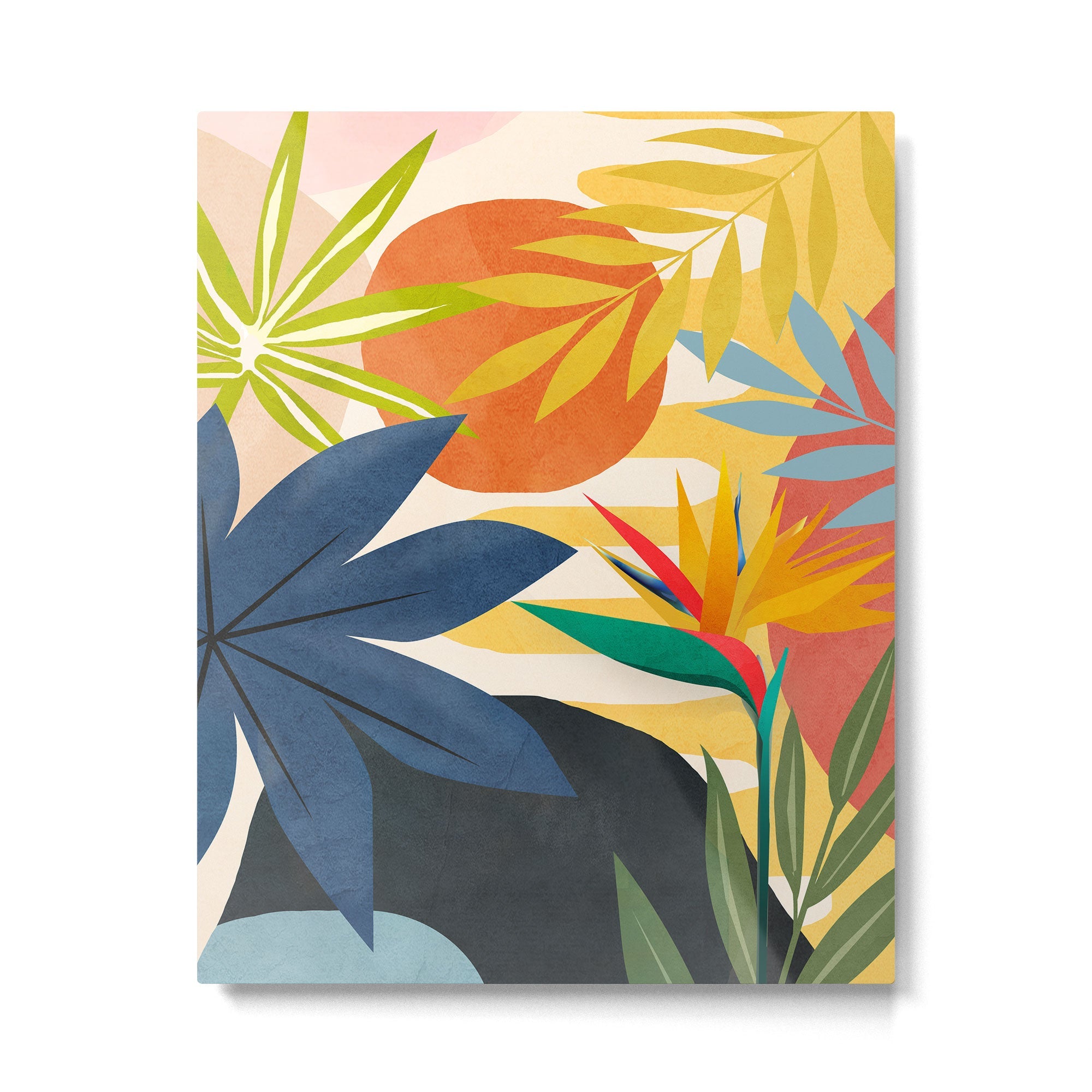 Garden in the Sunshine 7 Metal Print | TeksDecor
