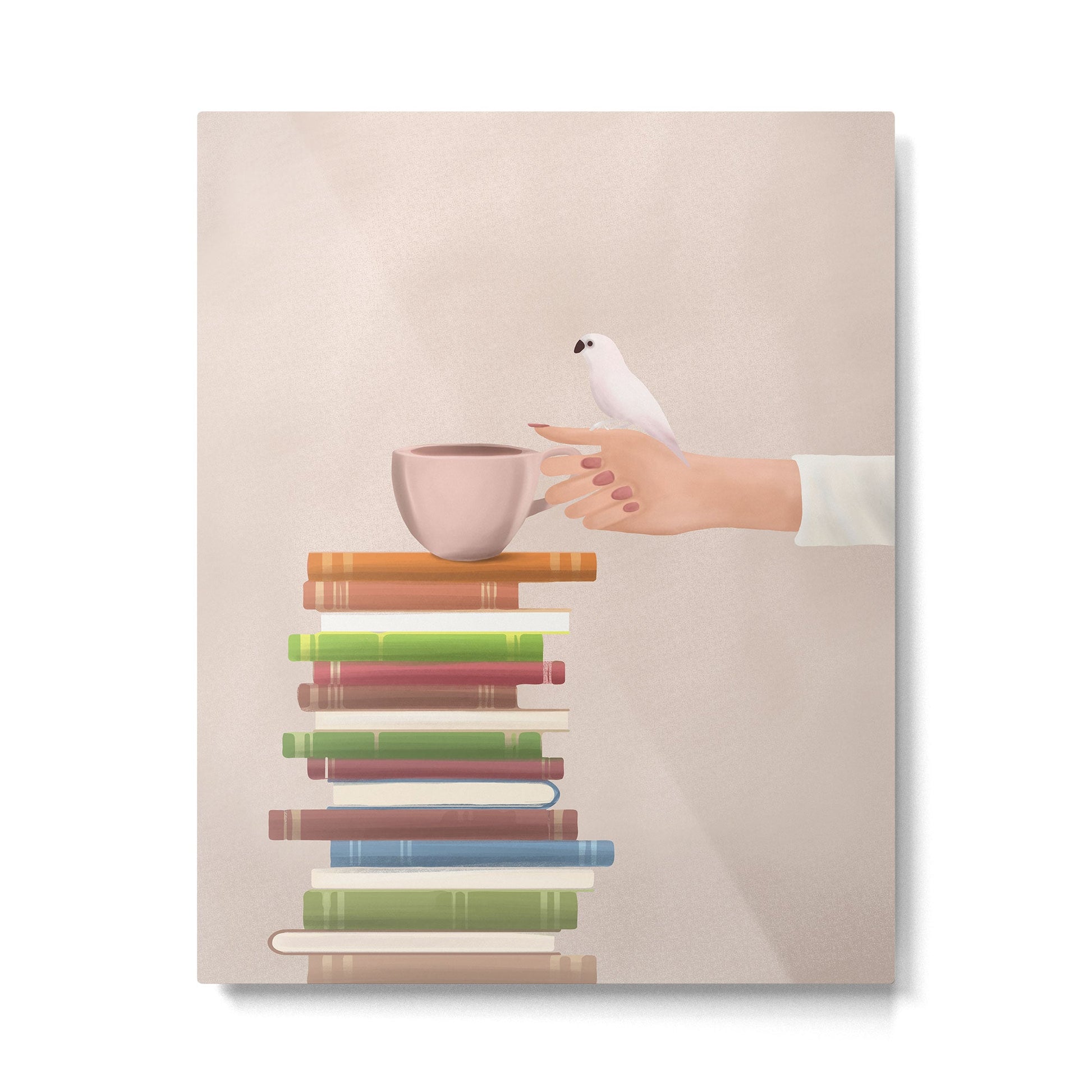 Good Read 02 Metal Print | TeksDecor