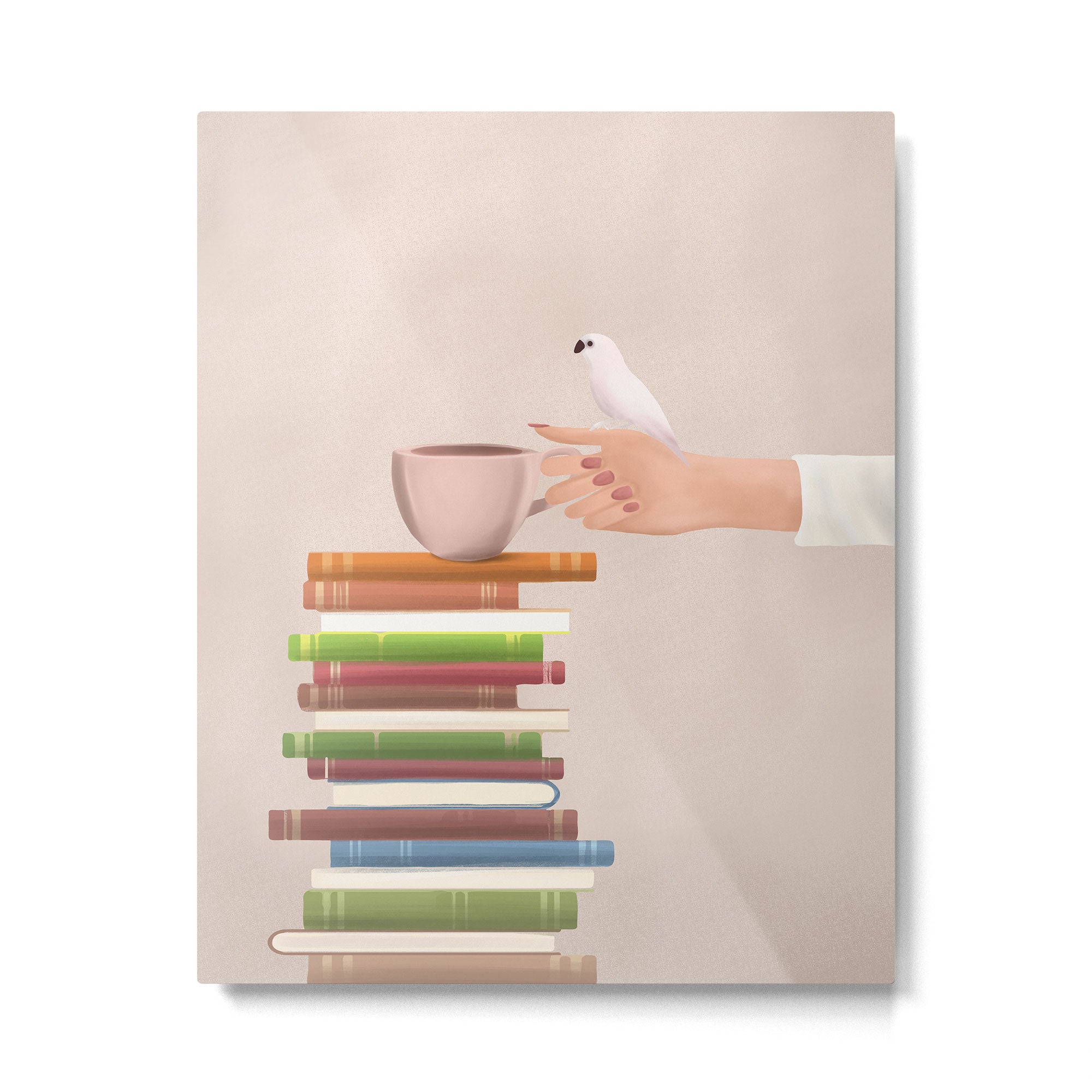 Good Read 02 Metal Print | TeksDecor