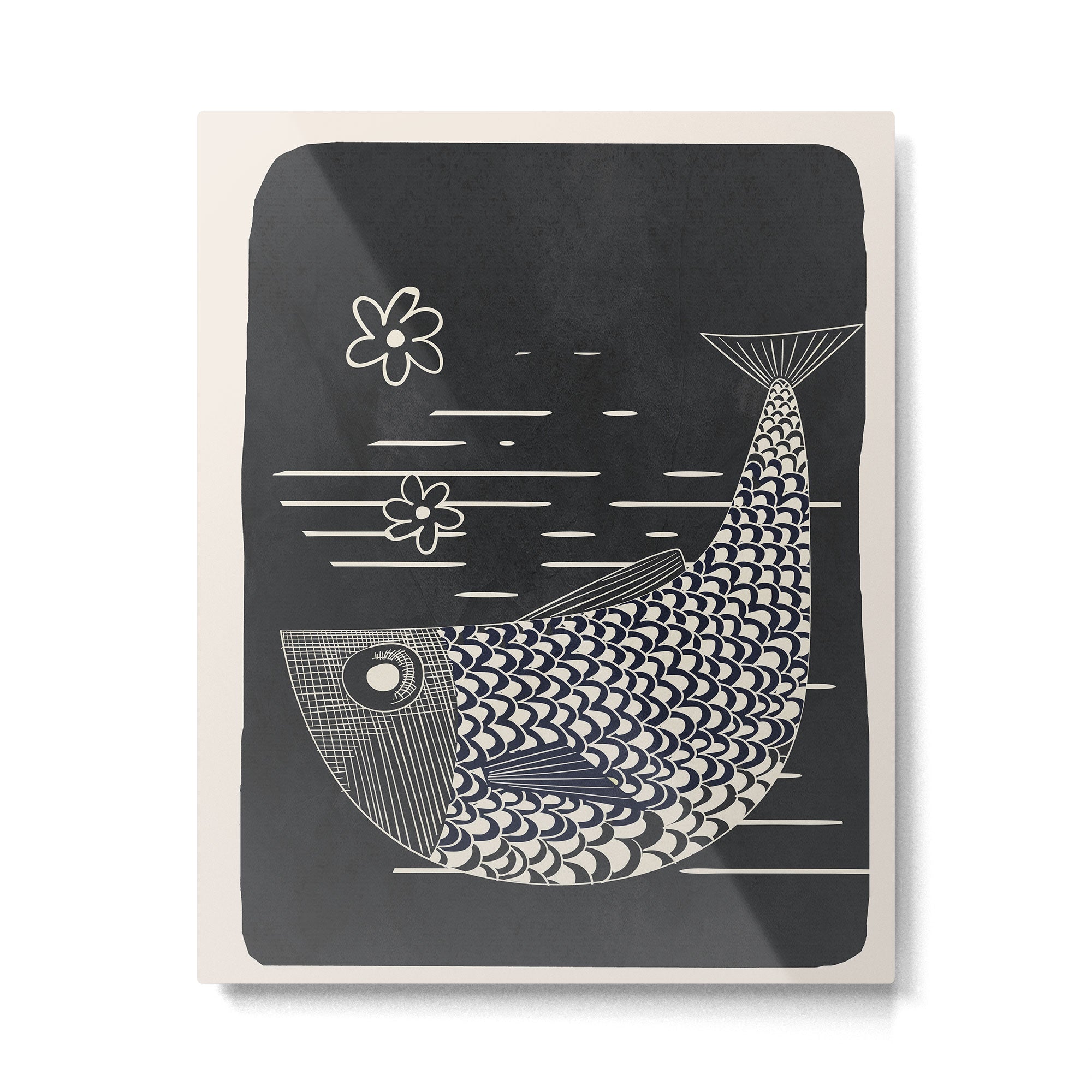 In the current of the sea 01 Metal Print | TeksDecor