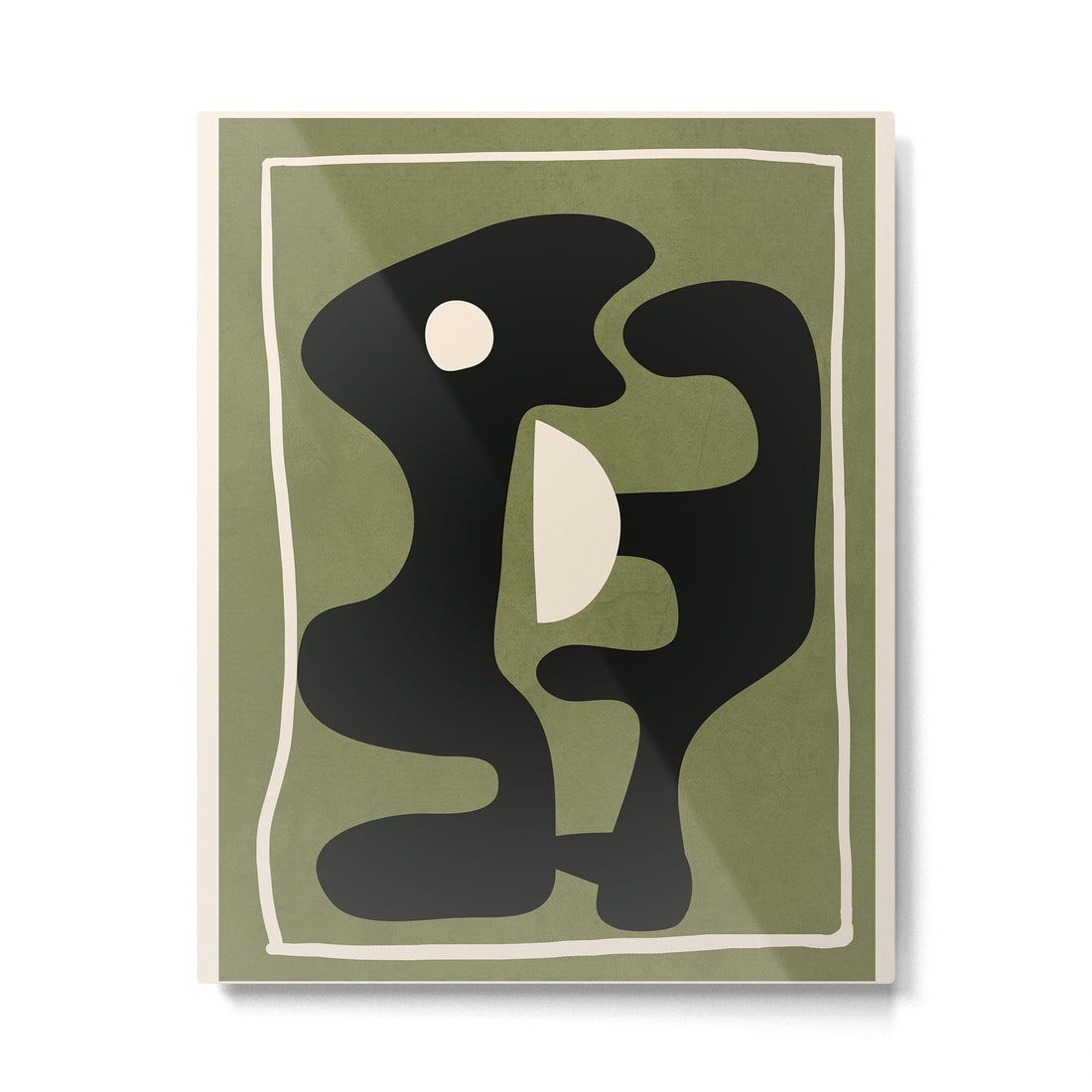 Modern Abstract Art 21 Metal Print | TeksDecor