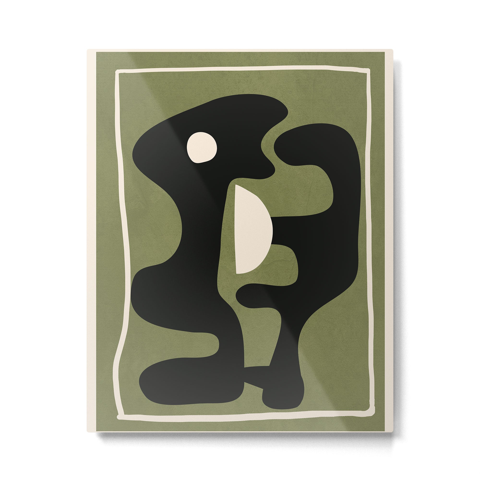 Modern Abstract Art 21 Metal Print | TeksDecor