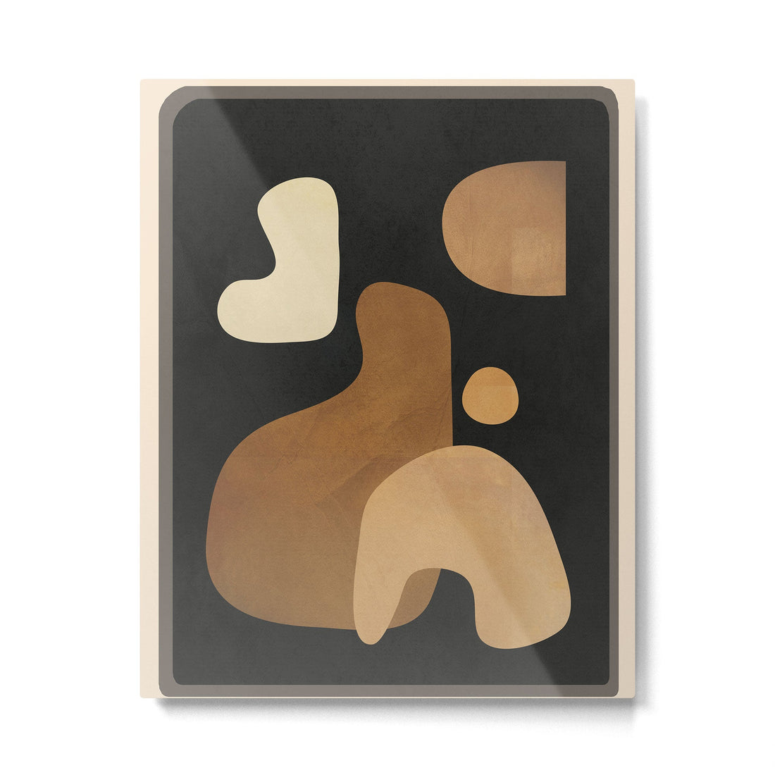Modern Abstract Art 25 Metal Print | TeksDecor