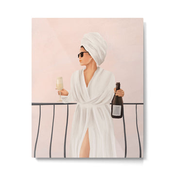 Morning Wine II Metal Print | TeksDecor