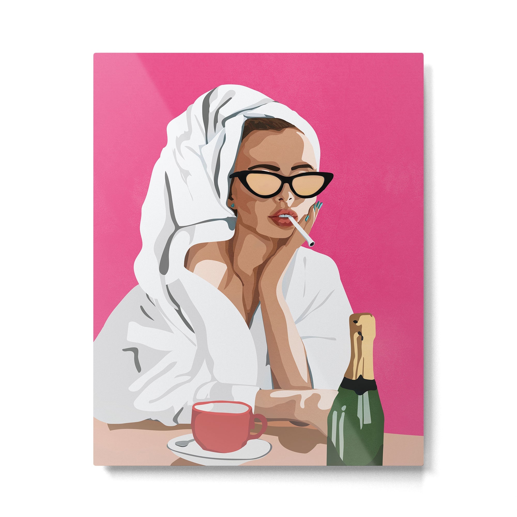 Night to Remember 5 Metal Print | TeksDecor