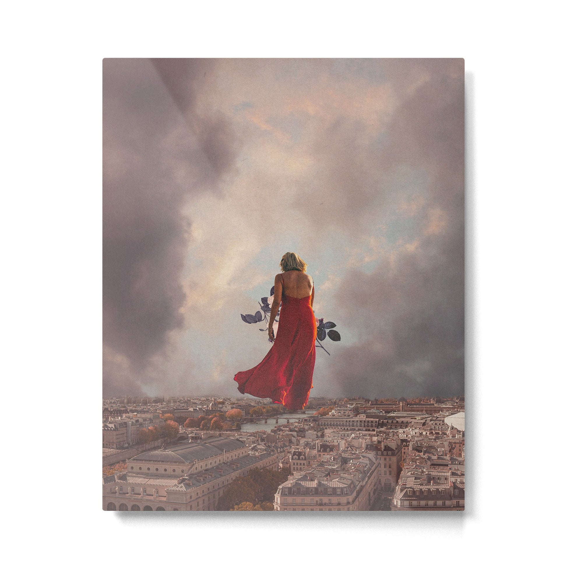 Carrying my Cities wherever I go Metal Print | TeksDecor