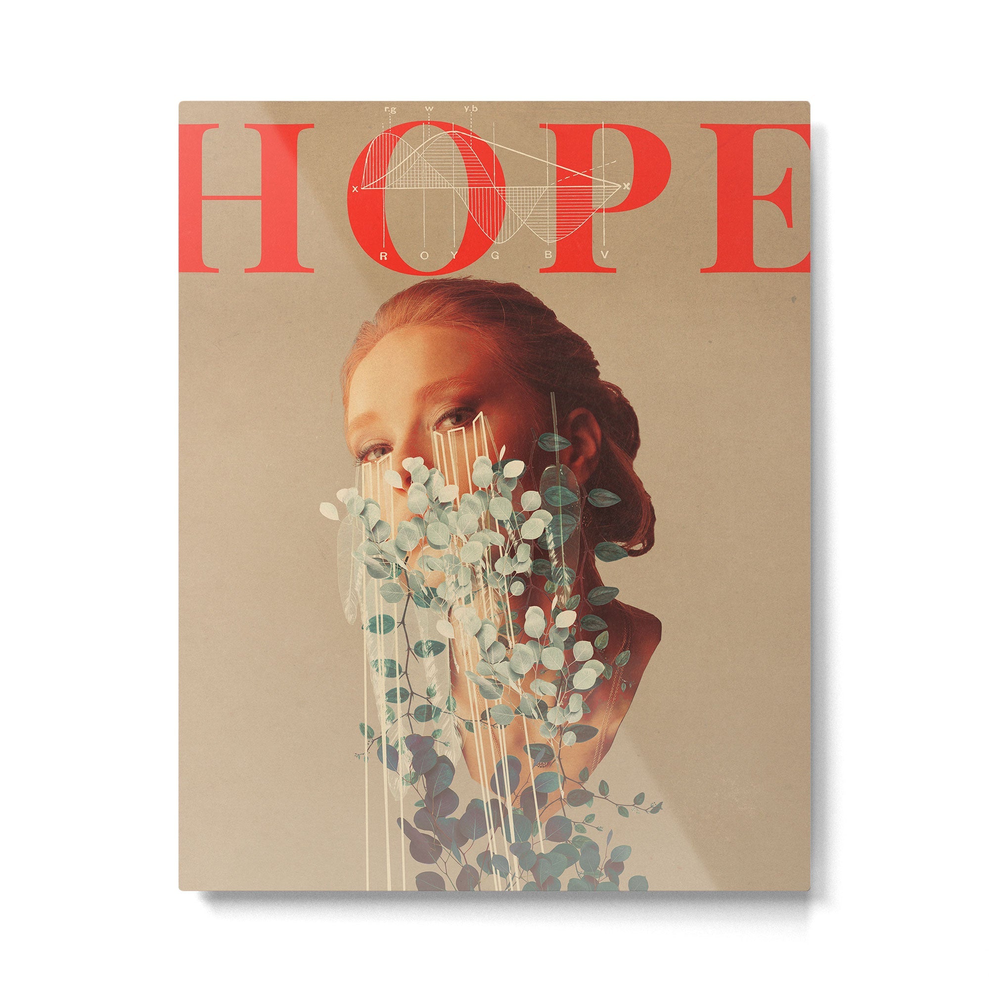 Growing Hope Metal Print | TeksDecor