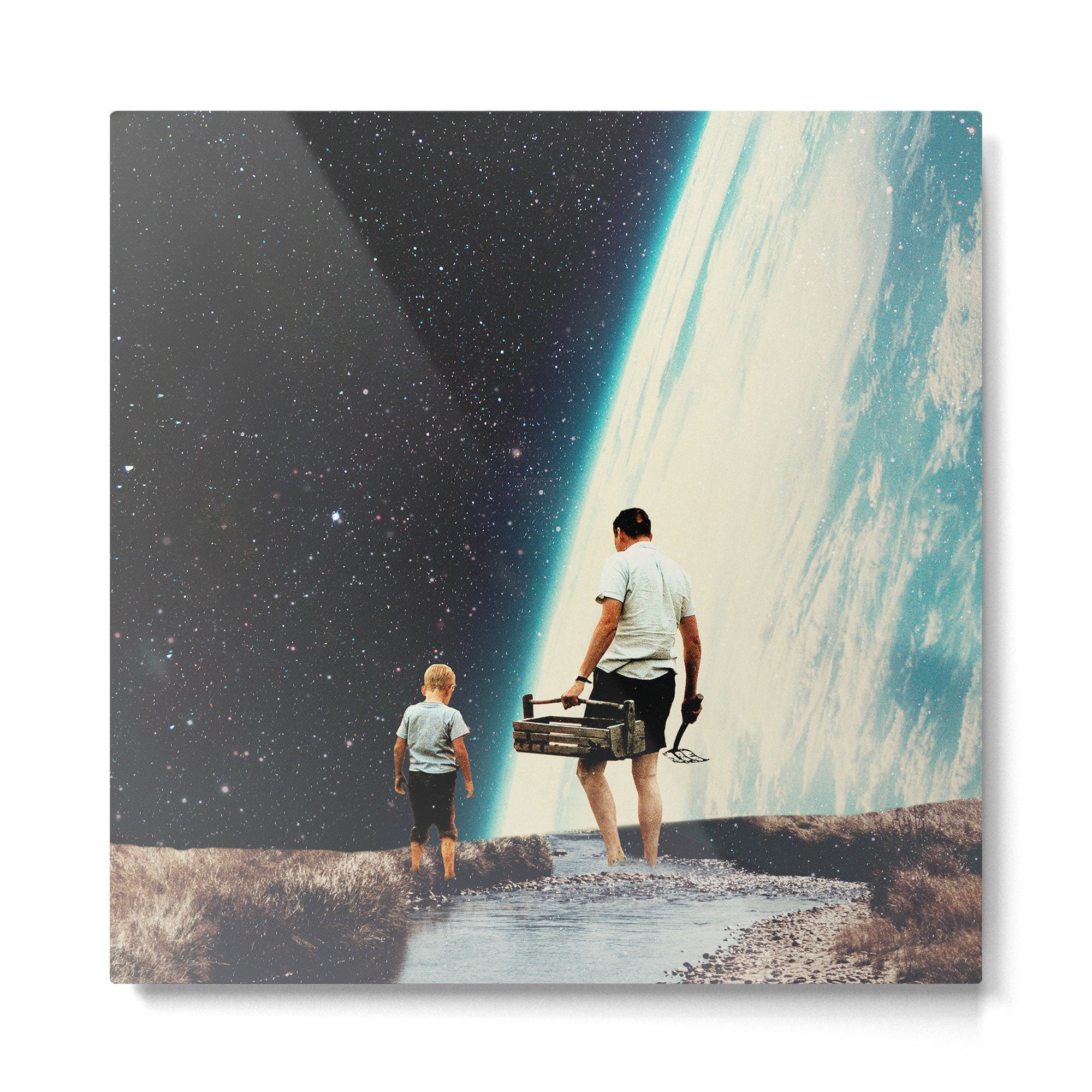 We will always Come Back here Metal Print | TeksDecor