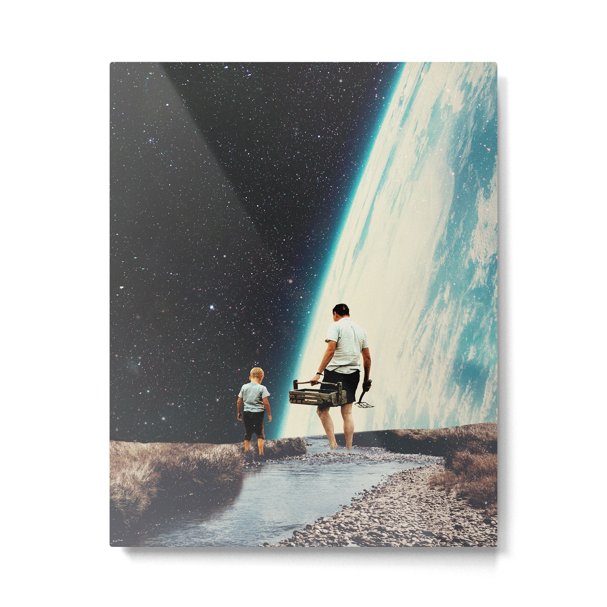 We will always Come Back here Metal Print | TeksDecor