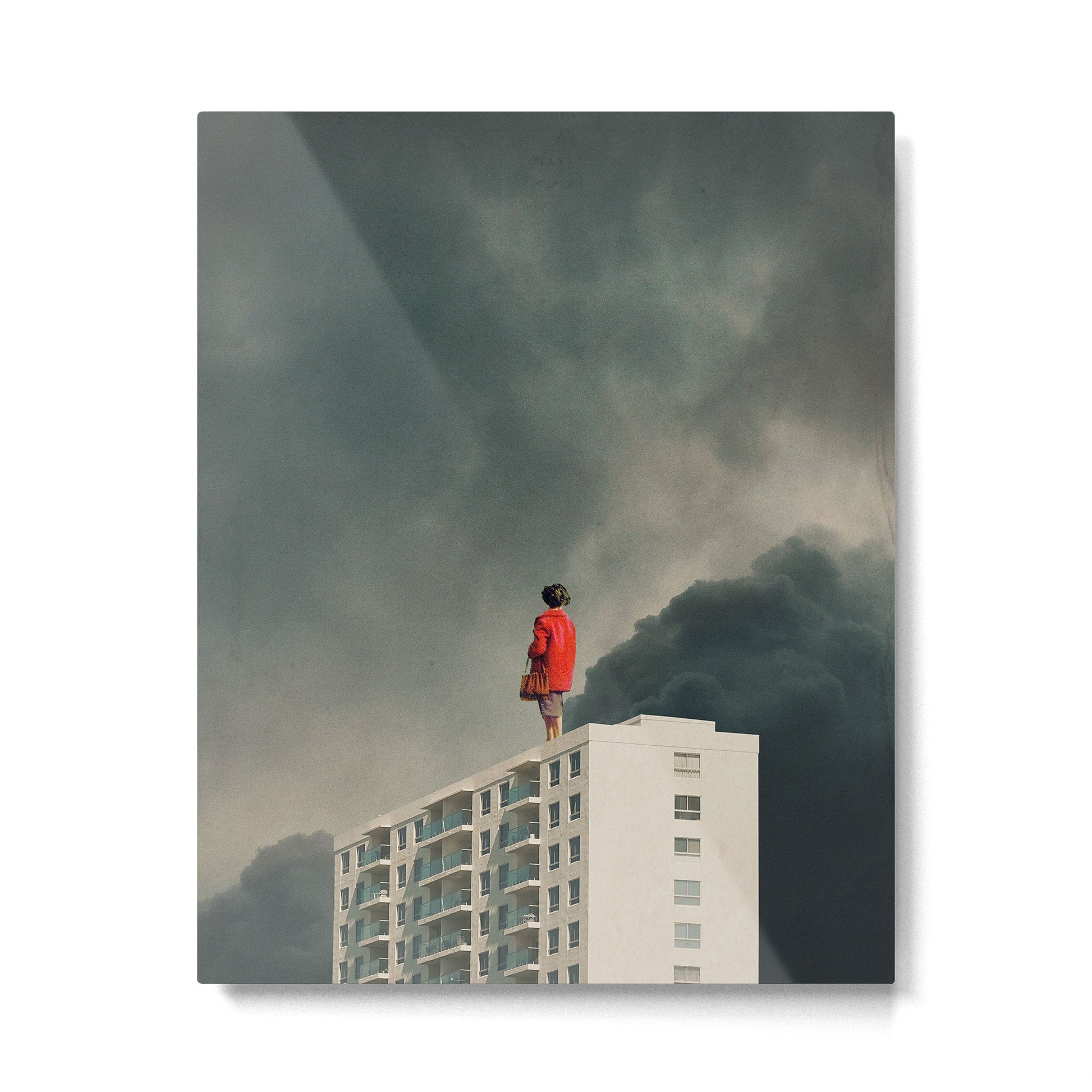 We will Escape from our Cities Metal Print | TeksDecor