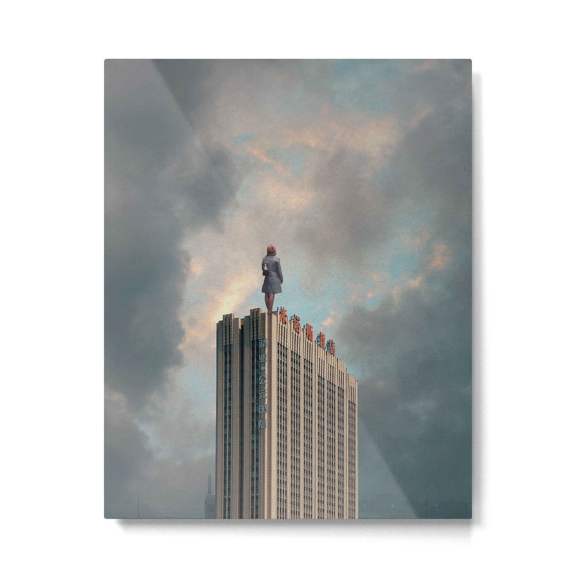 We will Start Breathing Again Metal Print | TeksDecor