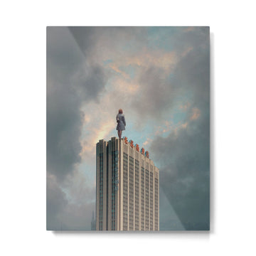 We will Start Breathing Again Metal Print | TeksDecor