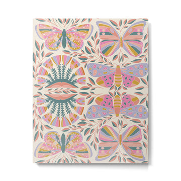 Colorful Butterflies - Art Print Metal Print | TeksDecor
