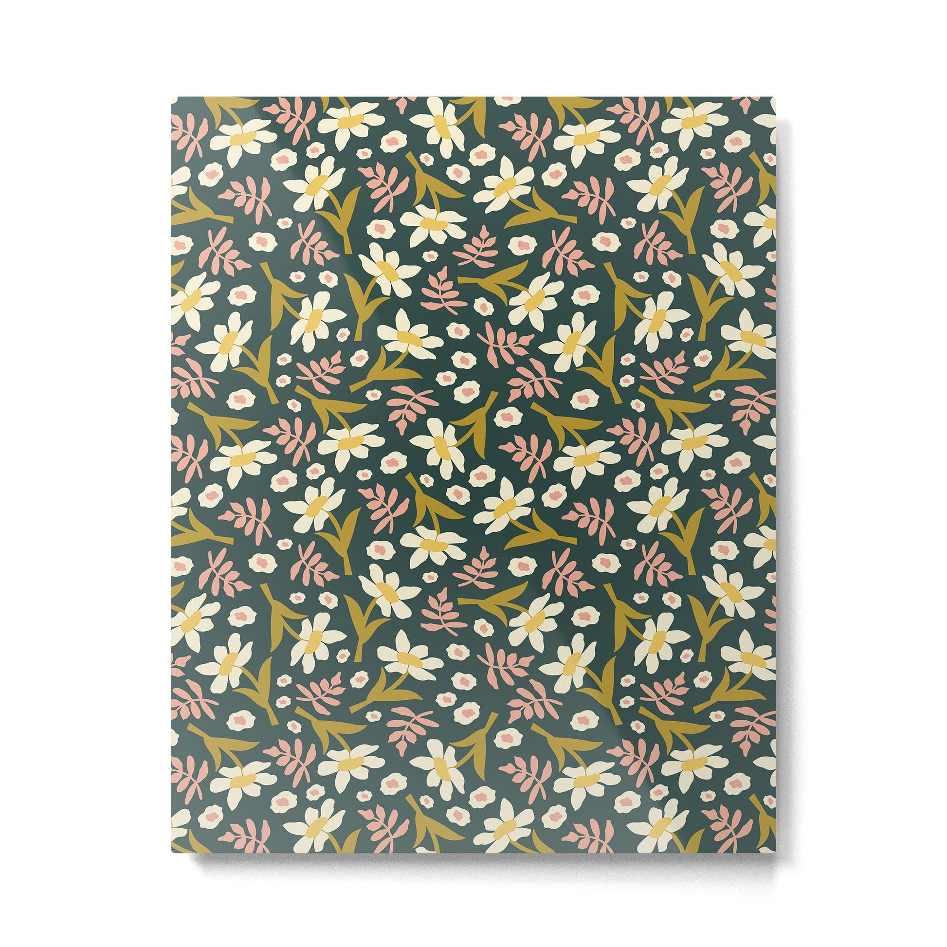 Fall Floral  Metal Print | TeksDecor