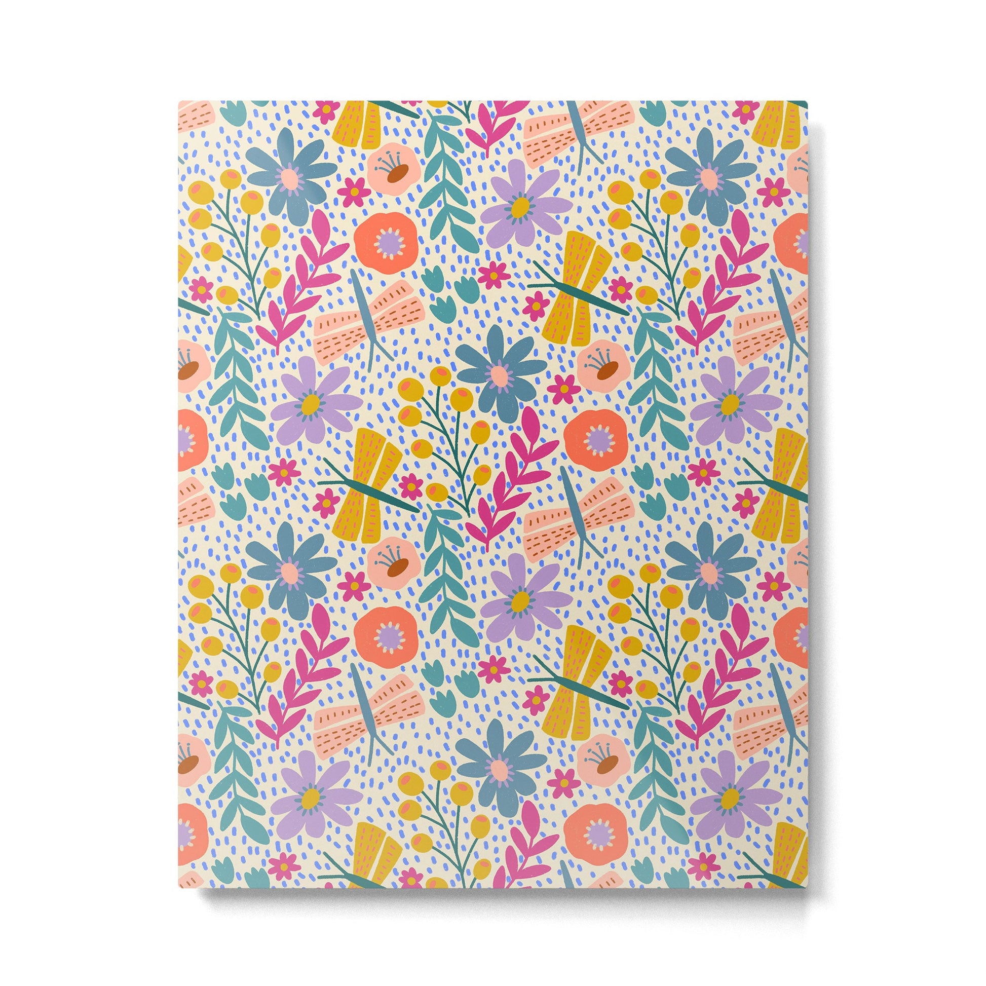 Happy Bloom Metal Print | TeksDecor